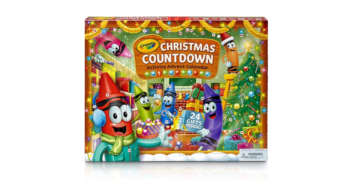 Crayola Christmas Countdown Activity Advent Calendar Best Christmas