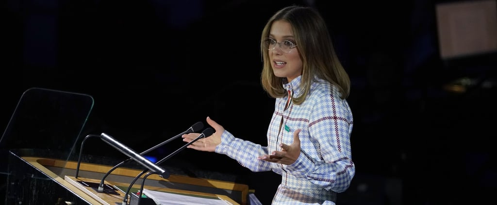 Millie Bobby Brown Gives Speech at UNICEF Children's Summit