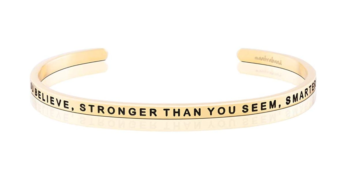 Inspirational Bracelet | Gifts For People With Anxiety | POPSUGAR Smart ...
