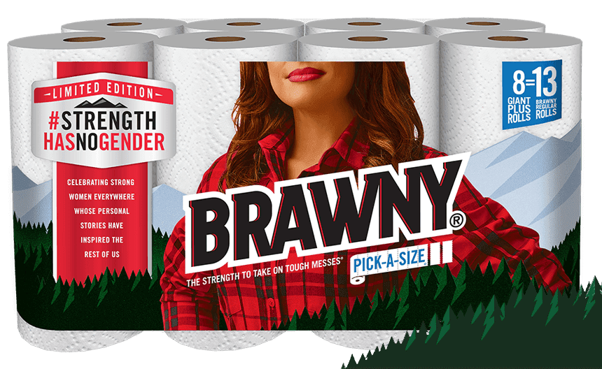 Brawny Woman Paper Towels POPSUGAR Home