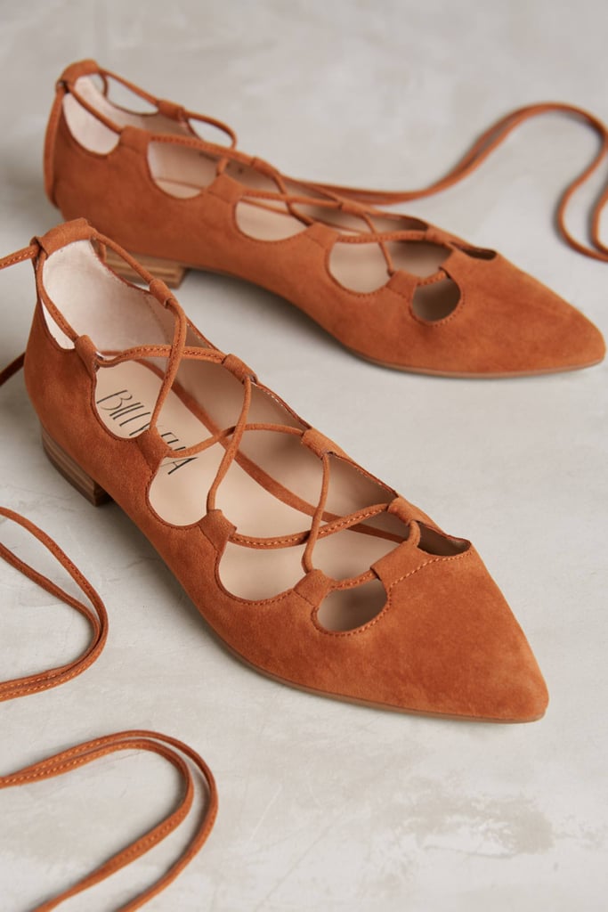 Billy Ella Lace-Up Flats ($178) | Spring Shoe Trends 2015 | POPSUGAR ...