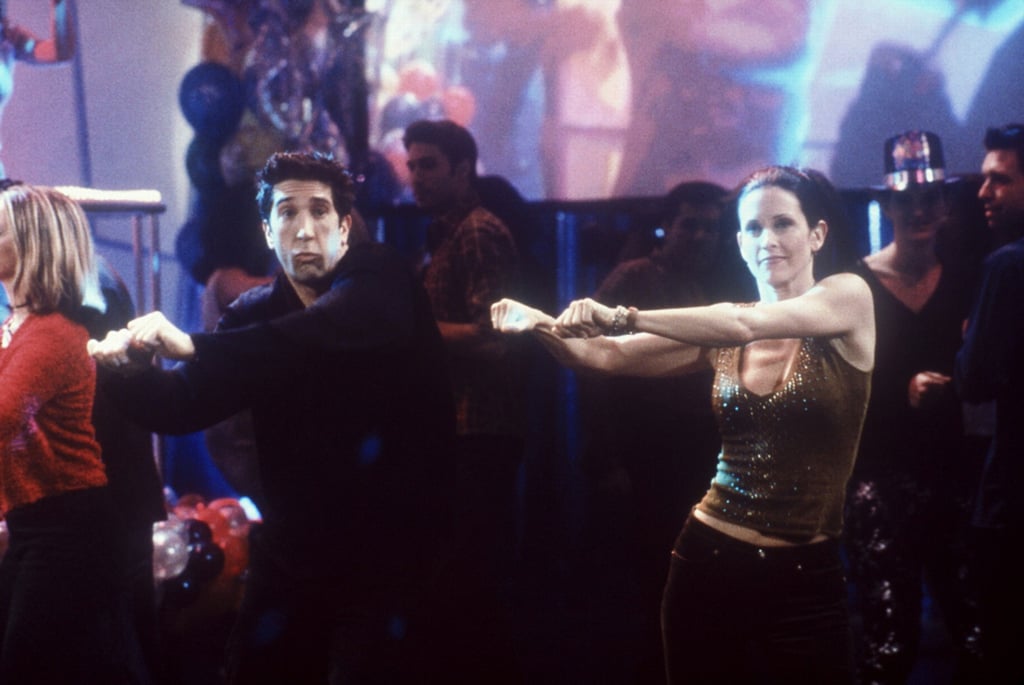 Let's not forget about Ross's amazing New Year's Eve outfit (and his memorable dance routine with Monica).