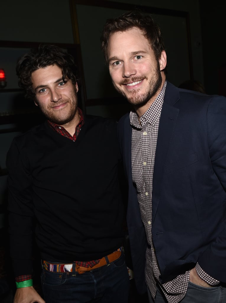 Chris Pratt and Adam Pally posed together at Variety's Power of Comedy event on Thursday in LA.