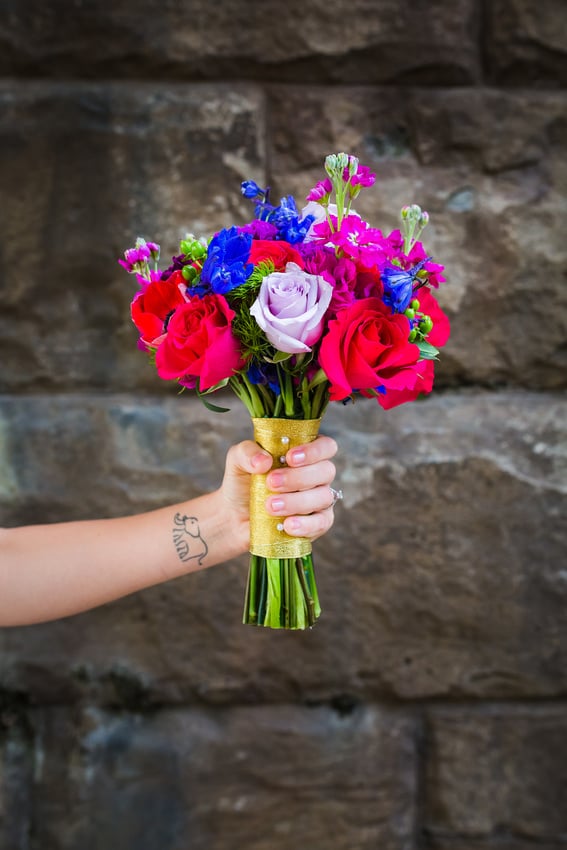 Coffee Shop Wedding Reception