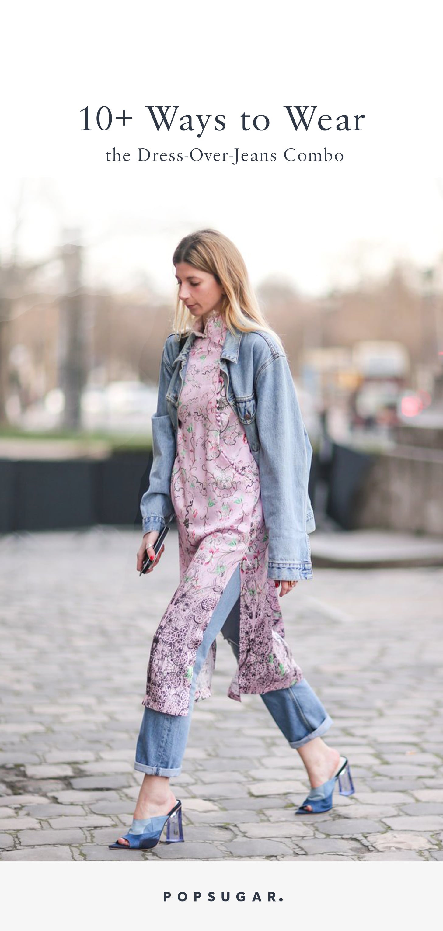 slim fit dress slacks Laura Denim Maxi Dress main image 1
