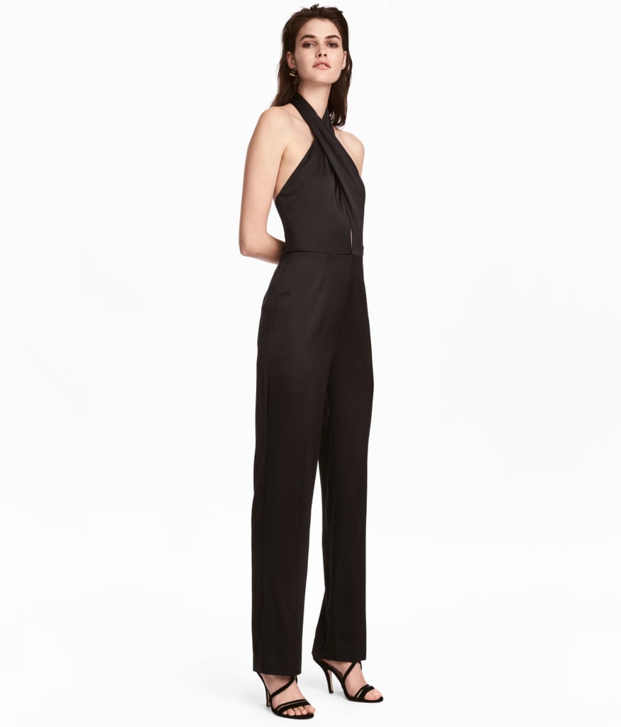 Feed på udendørs plisseret H&M Satin Jumpsuit | 30 Jumpsuits That'll Save You the Headache of Planning  Holiday Outfits | POPSUGAR Fashion Photo 27