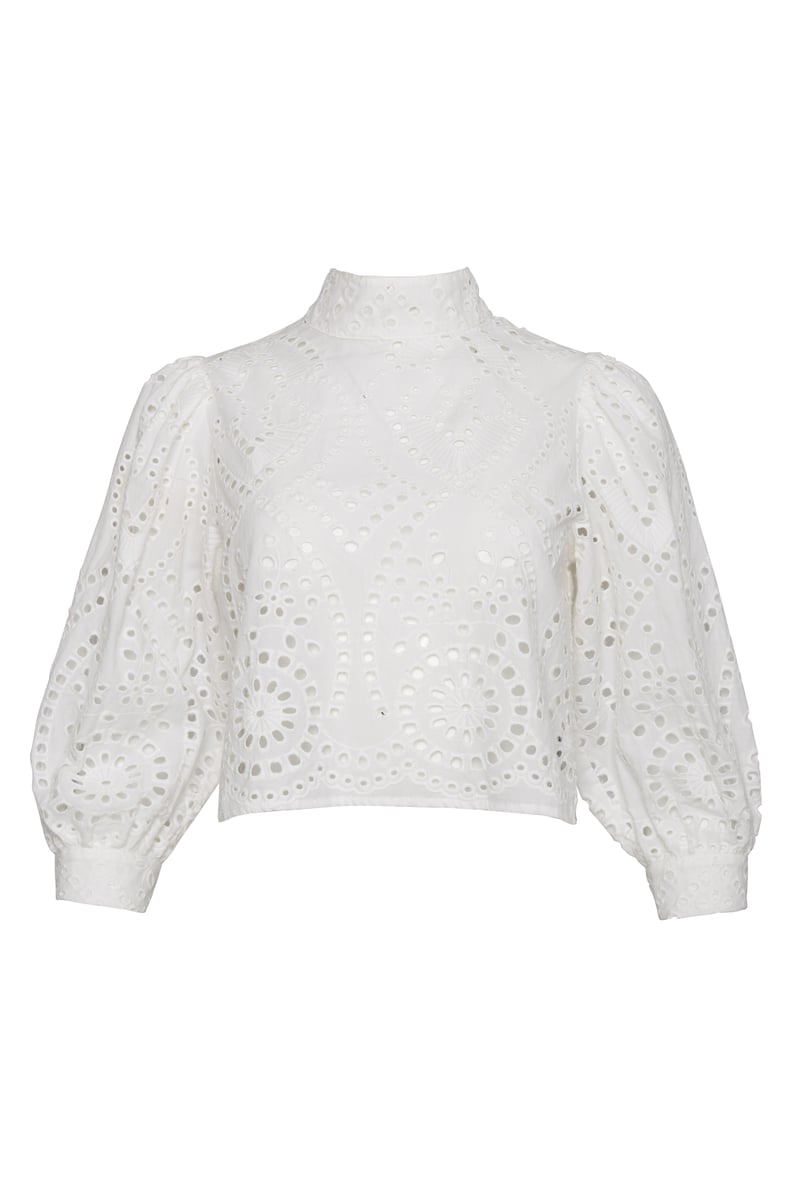 Rolla's x Sofia Richie Stephanie Lace Blouse in White