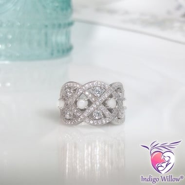 Infinity breast milk ring deals