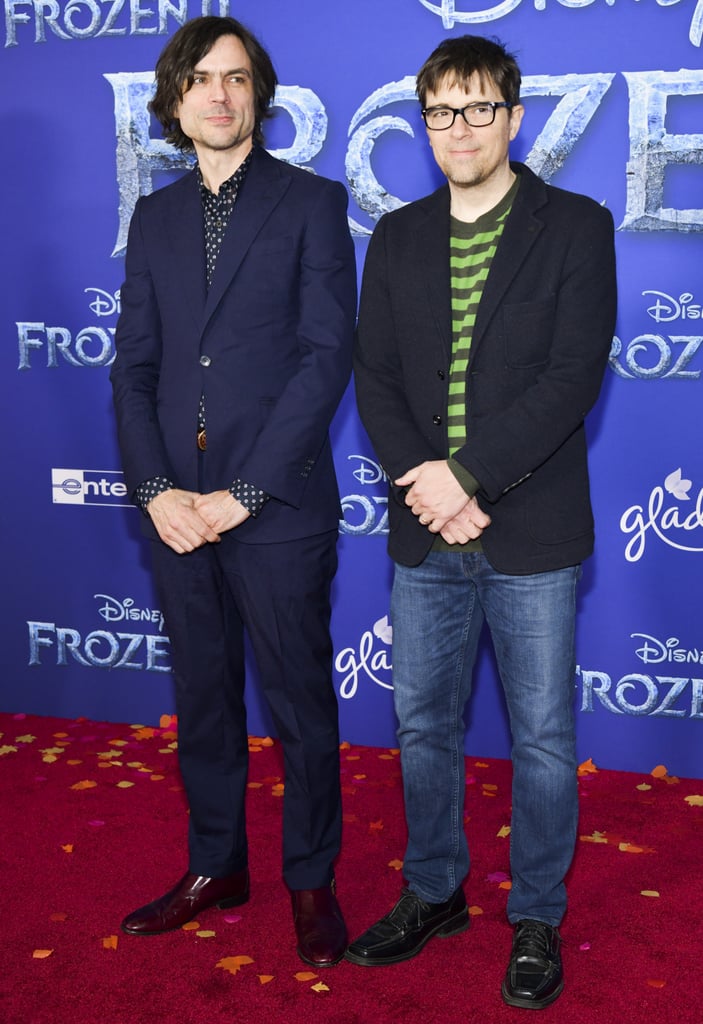 Brian Bell and Rivers Cuomo of Weezer at the Frozen 2 Premiere in Los Angeles