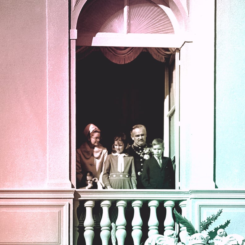 With Her Family in Monte Carlo in 1968