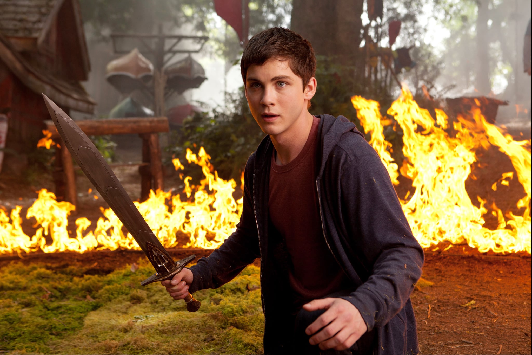 PERCY JACKSON: SEA OF MONSTERS, Logan Lerman, 2013. ph: Murray Close//TM and Copyright/20th Century Fox. All rights reserved./Courtesy Everett Collection