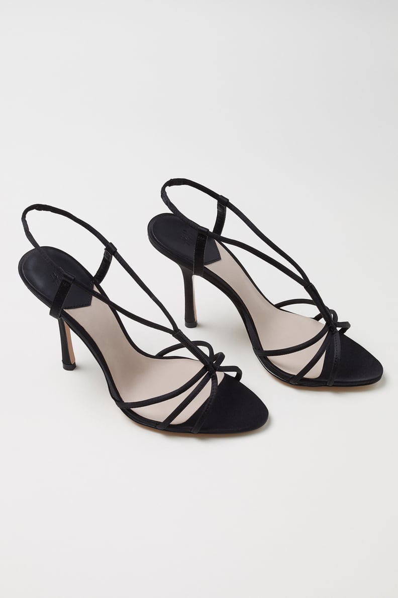 H&M Satin Sandals