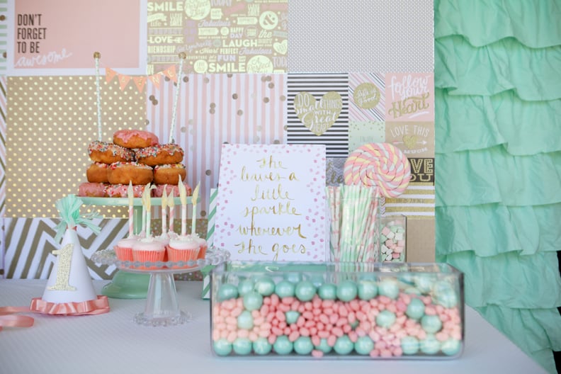 Mint Peach Birthday Party Decorations for Girls, Birthday Decoration S – If  you say i do