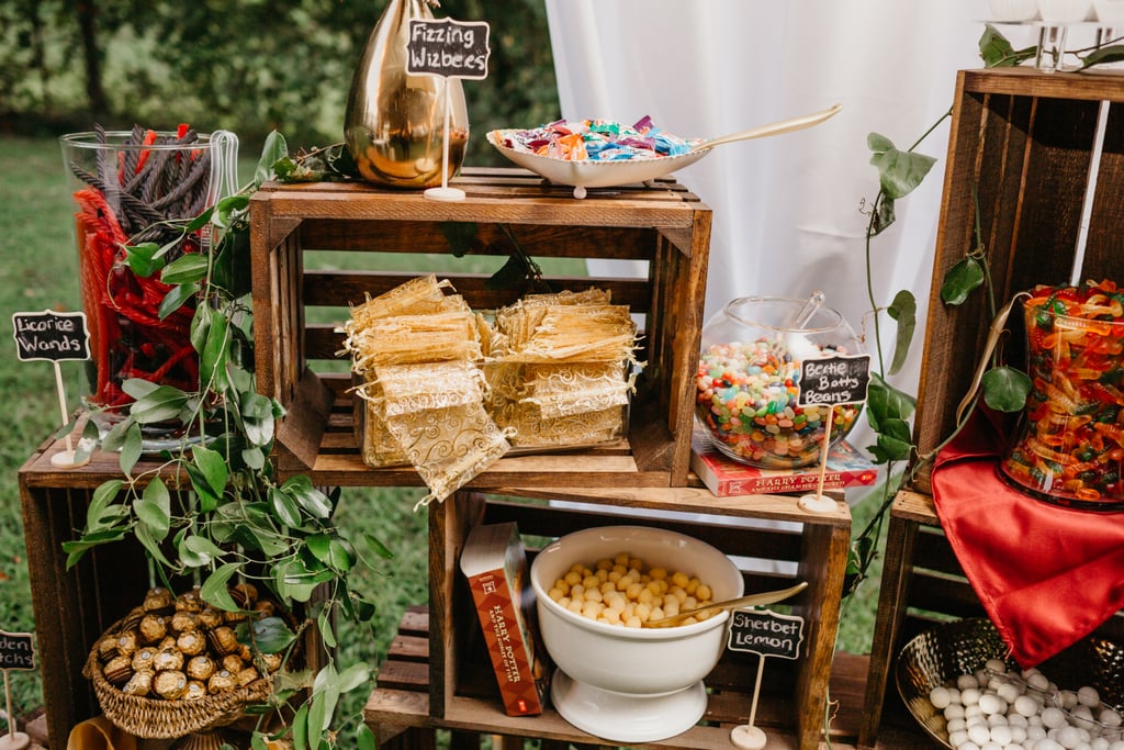 Backyard Harry Potter Wedding