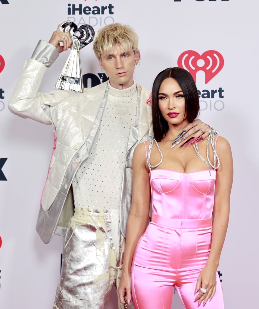 Megan Fox & Machine Gun Kelly's iHeartRadio Awards Nail Art