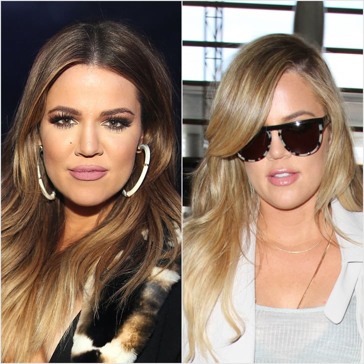 Khloé Kardashian Celebrity Hairstyle Changes 2015 POPSUGAR Beauty