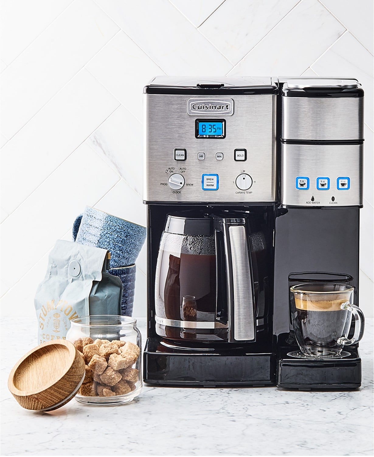 Cuisinart combination 2025 coffee maker
