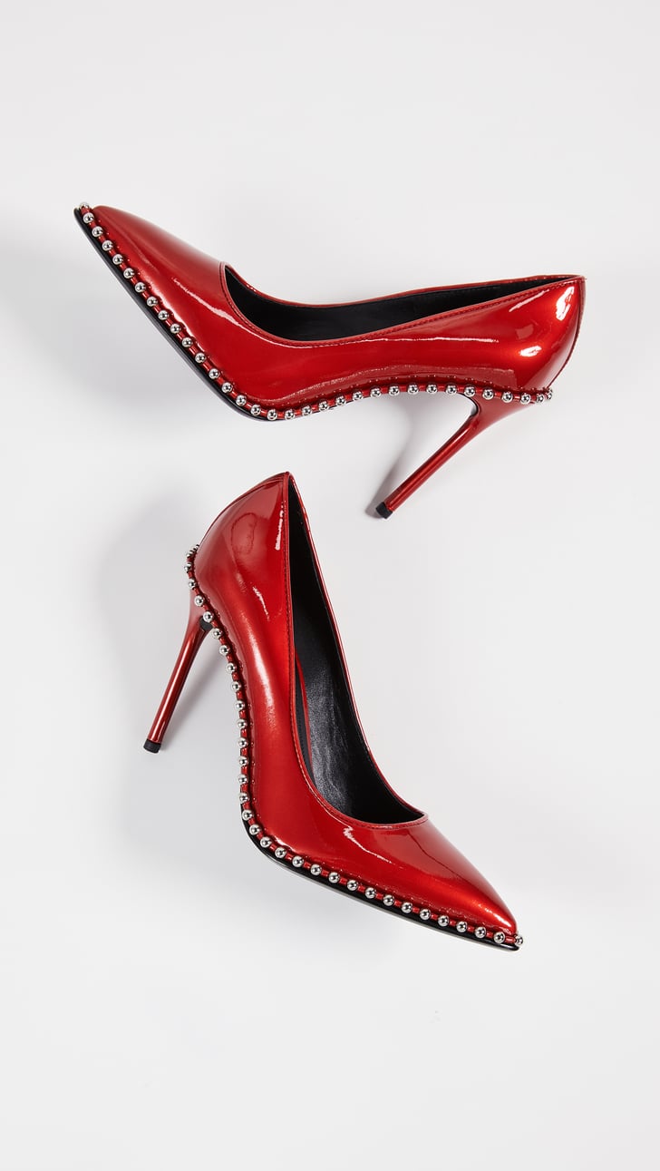 alexander wang rie studded pumps