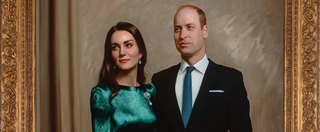 Kate Middleton's Green Portrait Gown Is a Regal Tribute to Princess Diana