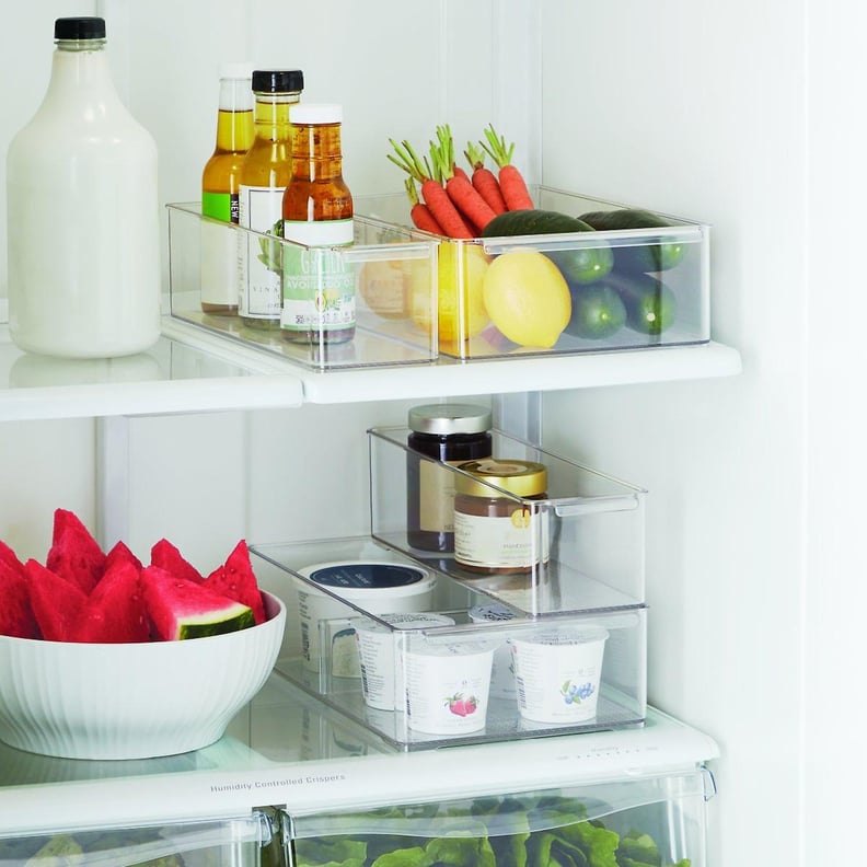 An Organizer For Refigerators: Stacking Fridge Bins