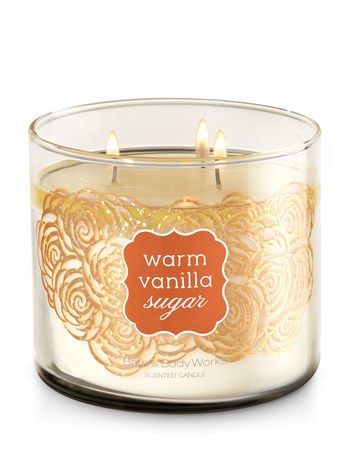 Bath Body Works Warm Vanilla Sugar Candle 23 Sugar
