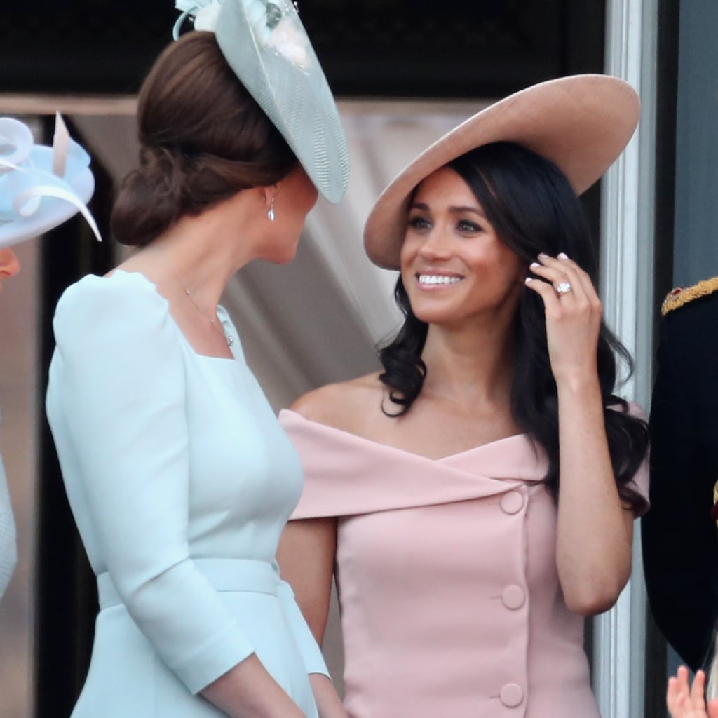 Meghan Markle And Princess Diana Pink Dresses Popsugar Fashion