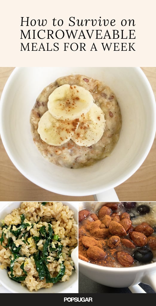 Microwaveable Meal Planning