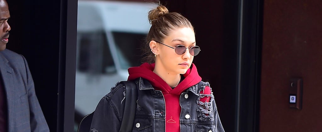 Pictures of Gigi Hadid Wearing Jeans