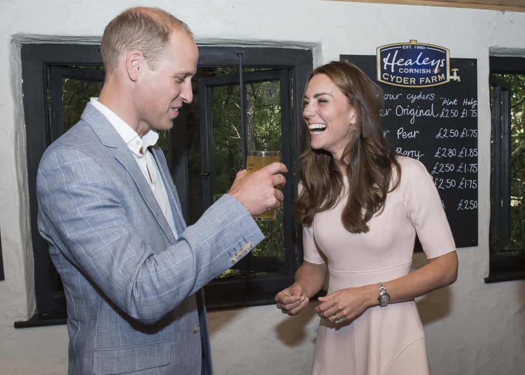 Kate Middleton and Prince William in Cornwall September 2016