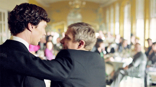 He's Loyal to His Best Friend, John Watson . . .