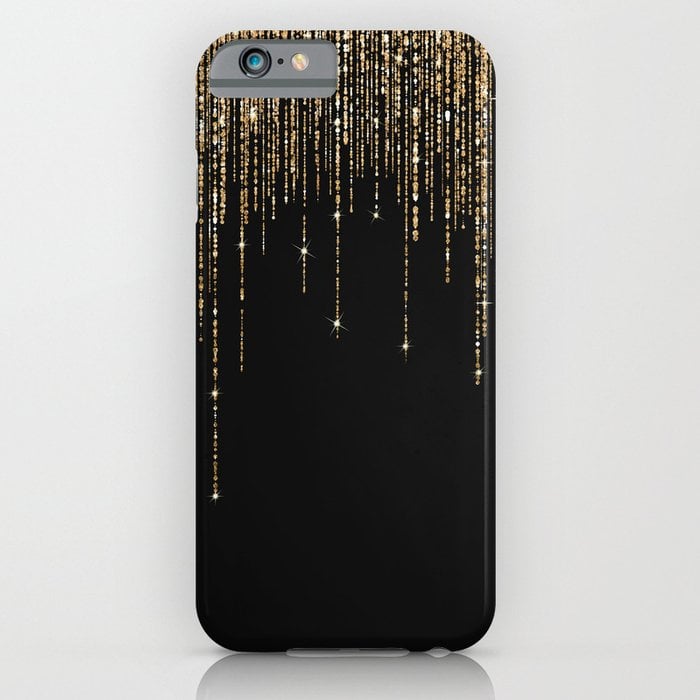 Sparkly Glitter Fringe iPhone Case