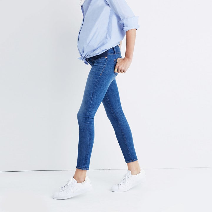 Madewell Maternity Skinny Crop Jeans