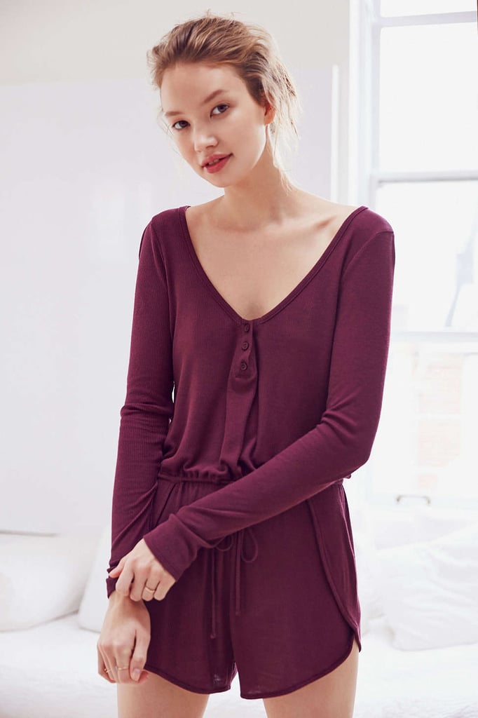 Staring at Stars HenleyFront Romper Comfortable Clothes Under 50