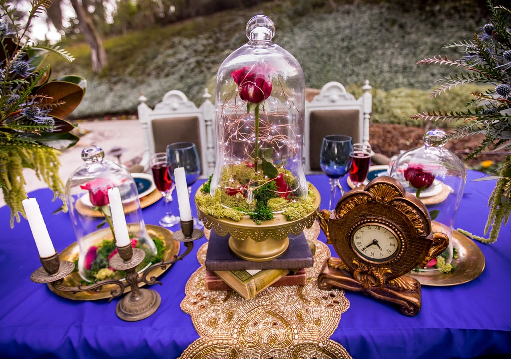Beauty and the Beast Modern Styled Wedding