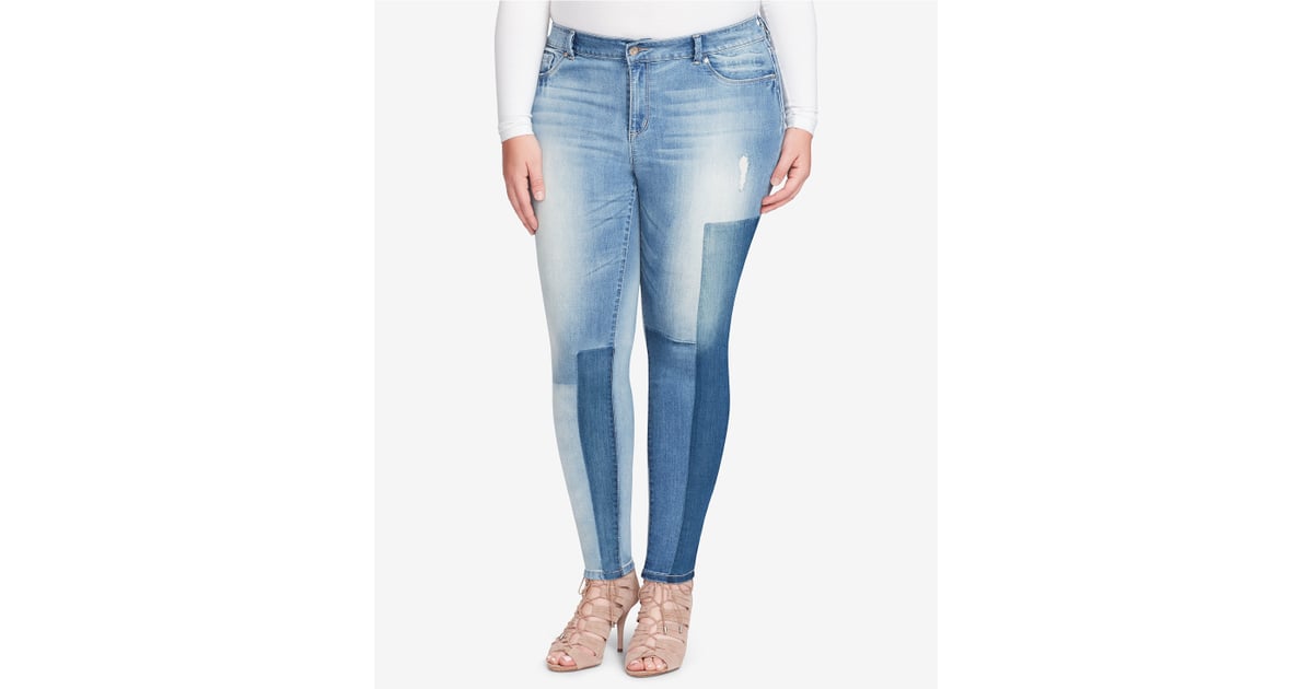 Jessica Simpson Kiss Me Patched Super Skinny Jeans Gigi Hadids