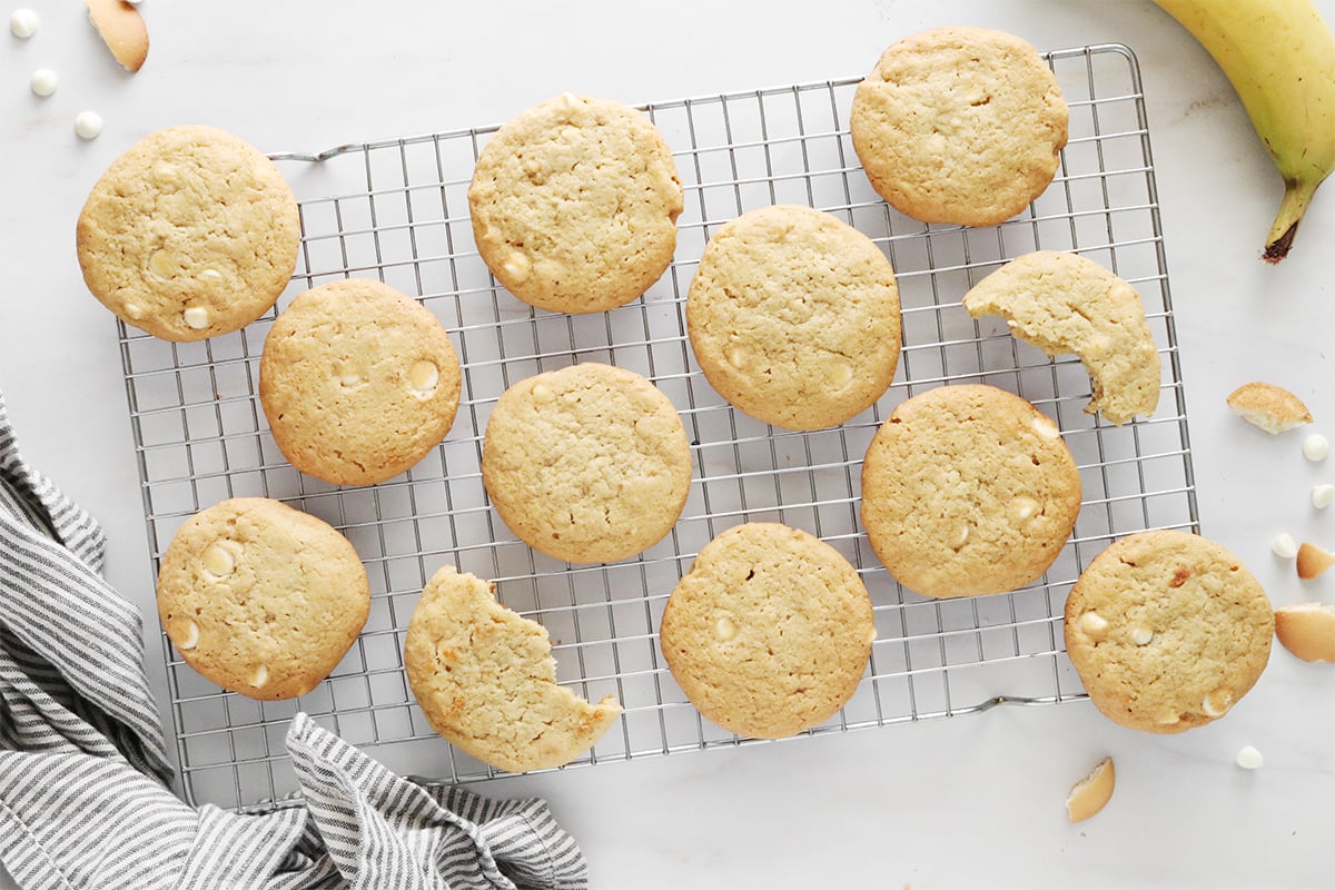 Banana pudding cookies