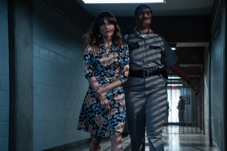 Judy's Pink-and-Blue Floral Dress on Dead to Me