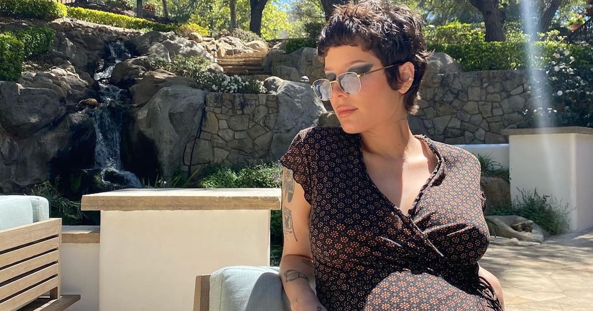 After the Rain Comes Halsey Embracing Motherhood in This Spectacular Sundress