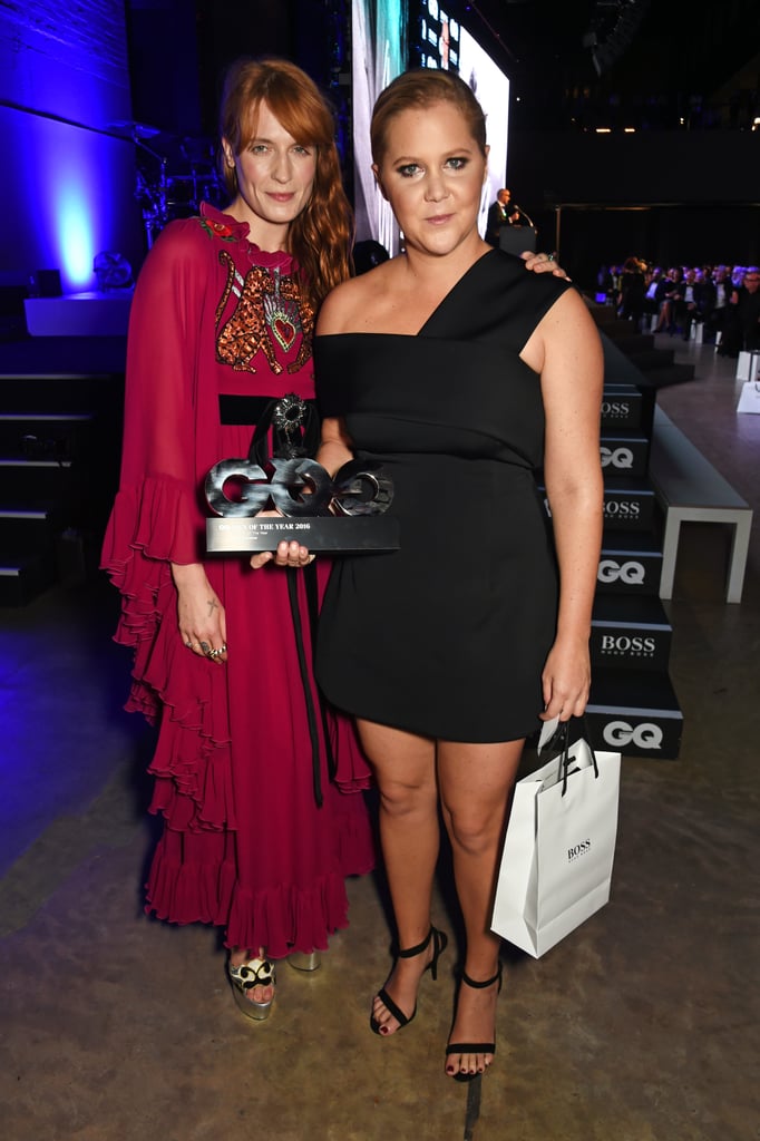 Amy Schumer and Ben Hanisch at GQ Men of the Year 2016