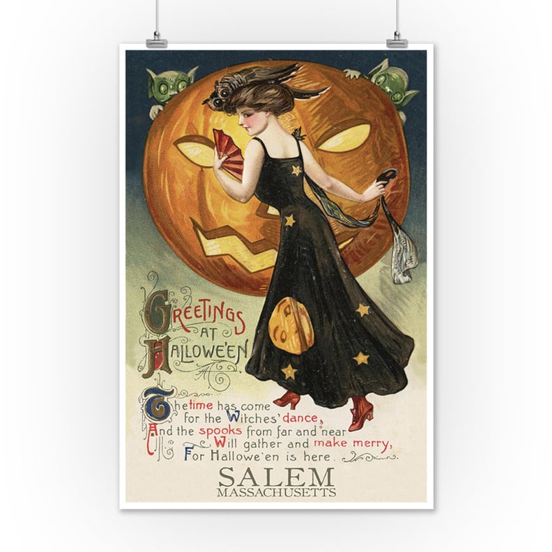 Salem Massachusetts Halloween Witch Dance poster