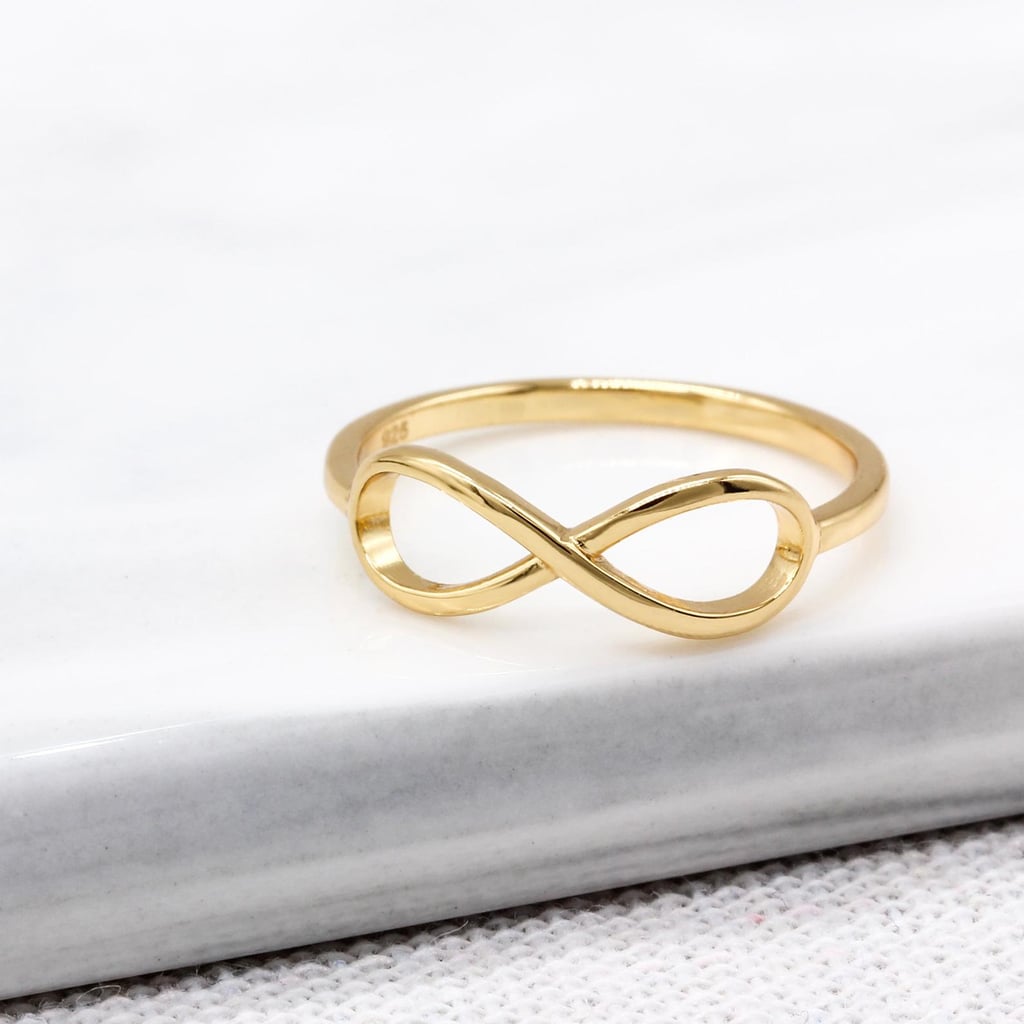 Gold Infinity Ring