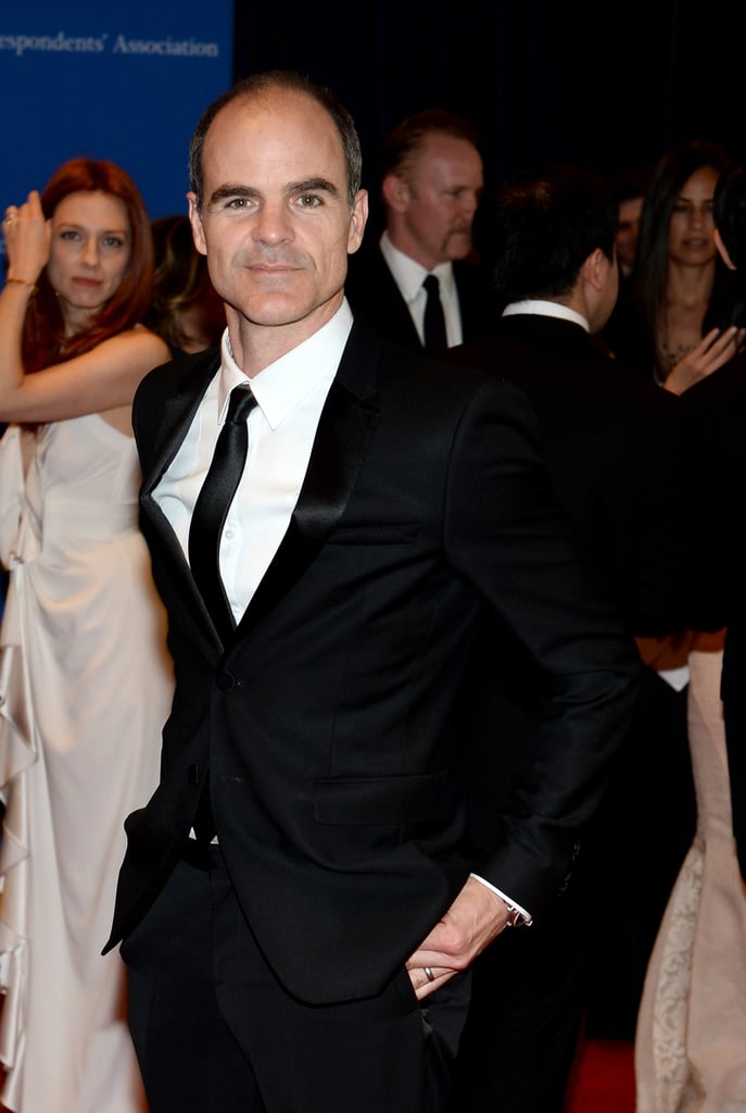 Michael Kelly plays a Washington insider on House of Cards, but he was part of the Hollywood crowd on Saturday.