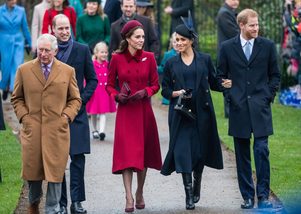 British Royal Family Christmas Church Service 2018