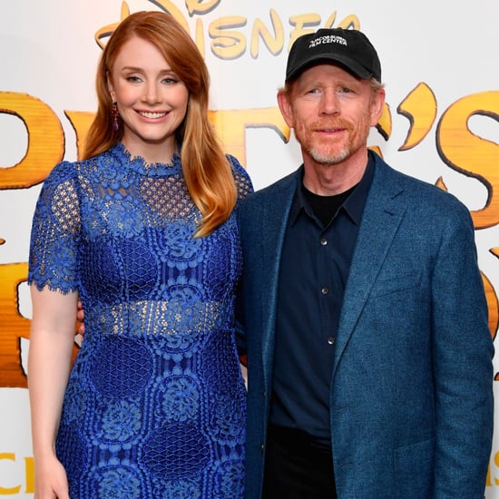Ron Howard and Bryce Dallas Howard at Pete's Dragon Premiere