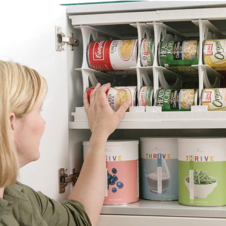 Can Rack Organizer,Stackable Pantry Organizer Can Storage