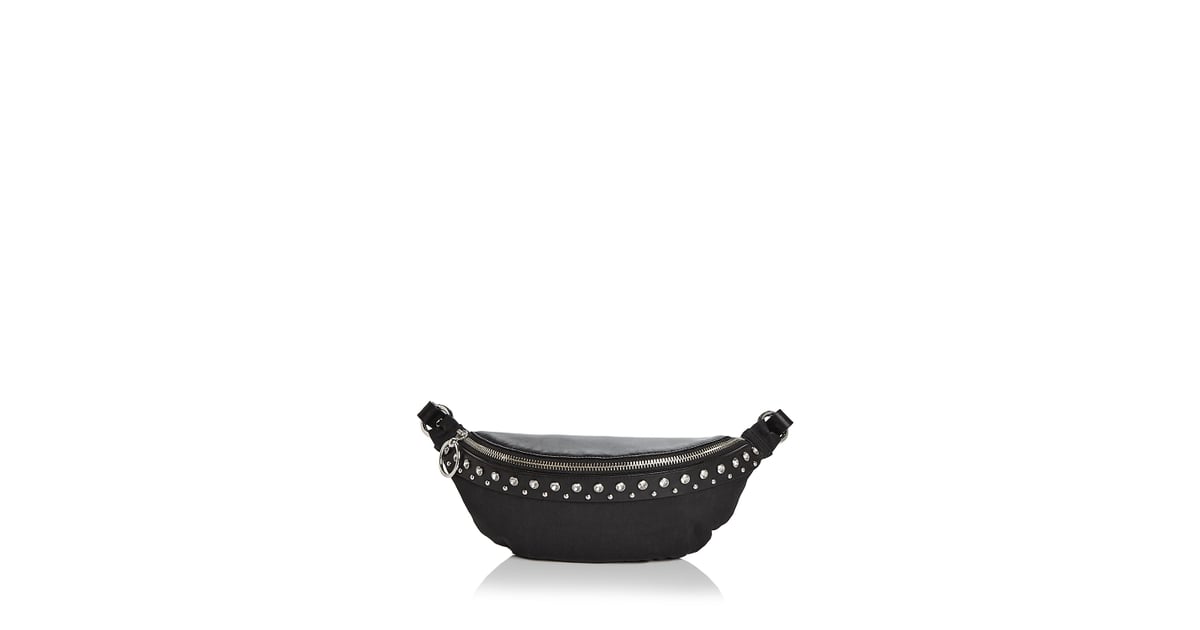 Rebecca Minkoff Crystal Studded Nylon & Leather ...