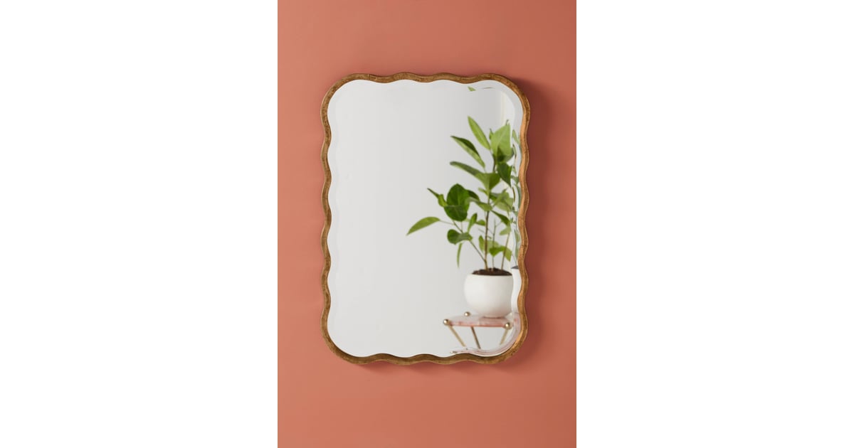 Coquille Mirror Best Anthropologie Home Sale 2020 POPSUGAR Home UK Photo 20