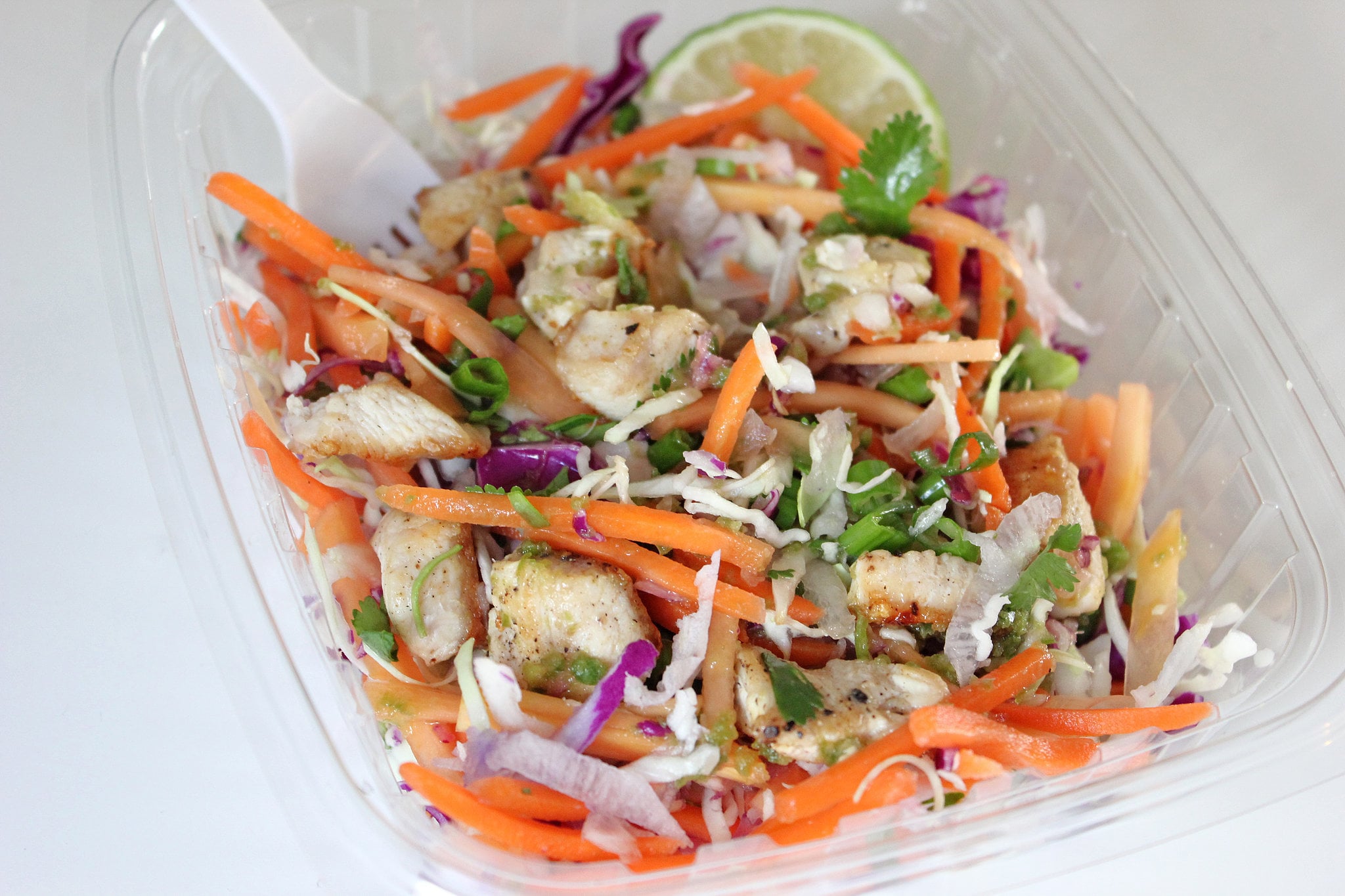 Thursday Thai Citrus Chicken Salad 200 Calories With One Banana