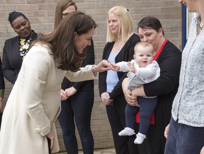 When She Greeted This Adorable Little Kid