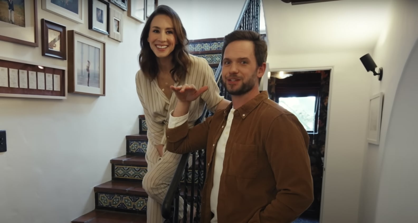 Watch Troian Bellisario and Patrick J. Adams's Home Tour | PS Home